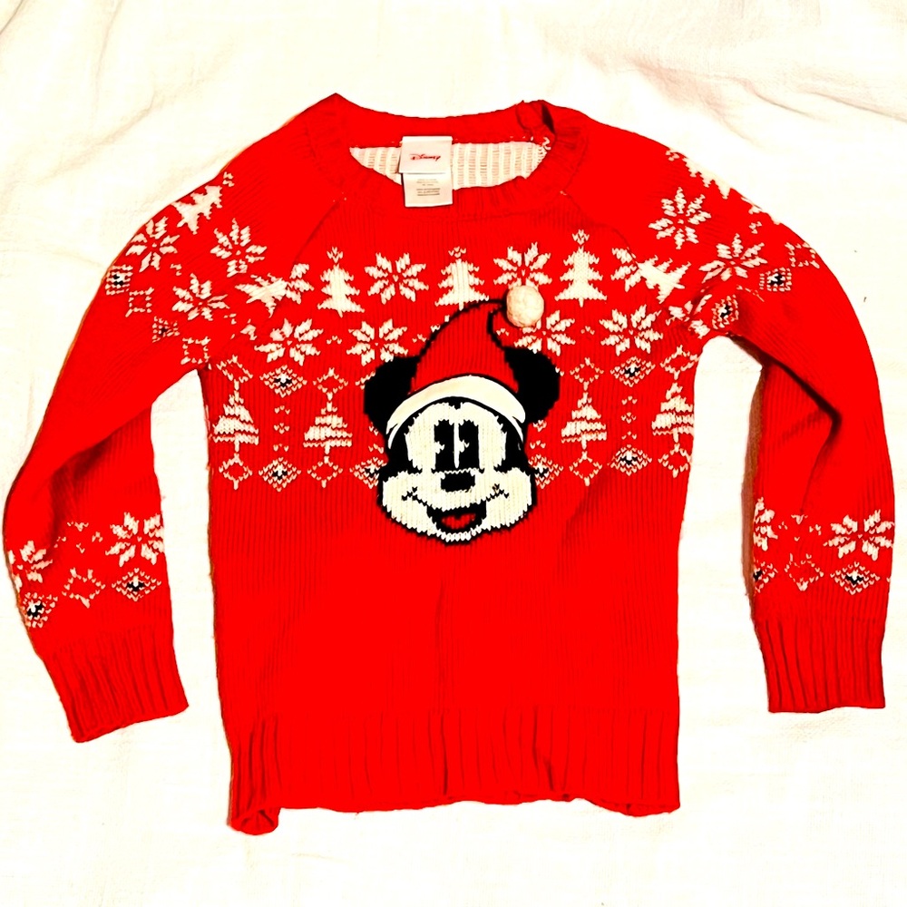 Mickey Mouse Toddler Christmas Sweater